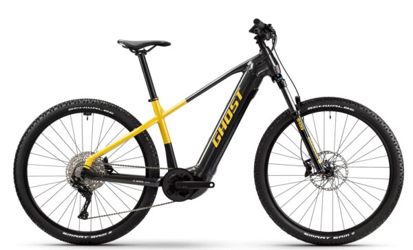 Ghost E-Teru Advanced - 27.5 // 29 Zoll 750Wh 11K Diamant - met. anthracite/met. gold yellow - glossy
