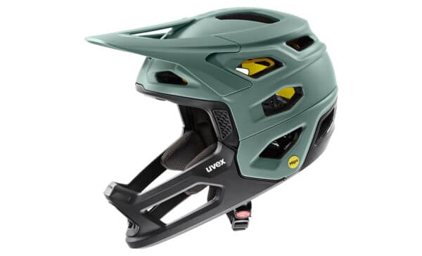 Uvex Reovolt MIPS Fahrradhelm - moss green black matt