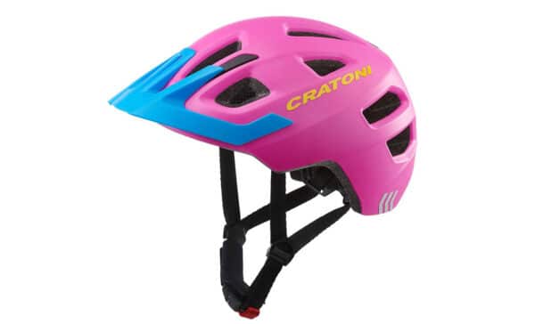 Cratoni Maxster Pro Kinderhelm - pink-blue matt