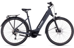 Cube Touring Hybrid One 500 - 28 Zoll 500Wh 9K Wave - grey´n´white