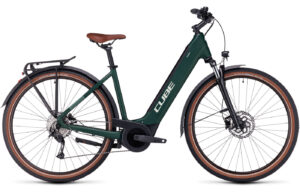 Cube Touring Hybrid One 500 - 28 Zoll 500Wh 9K Wave - darkgreen´n´green