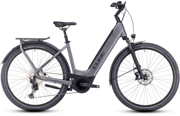 Cube Touring Hybrid EXC 625 - 28 Zoll 625Wh 12K Wave - grey´n´metal