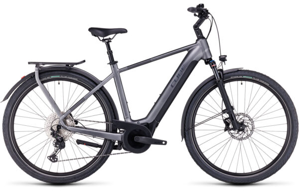 Cube Touring Hybrid EXC 625 - 28 Zoll 625Wh 12K Diamant - grey´n´metal