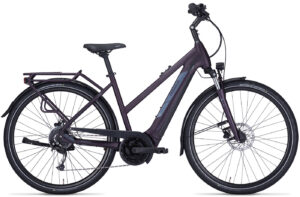 PEGASUS Solero Evo 9 - 28 Zoll 625Wh 9K Trapez - deep berry matt