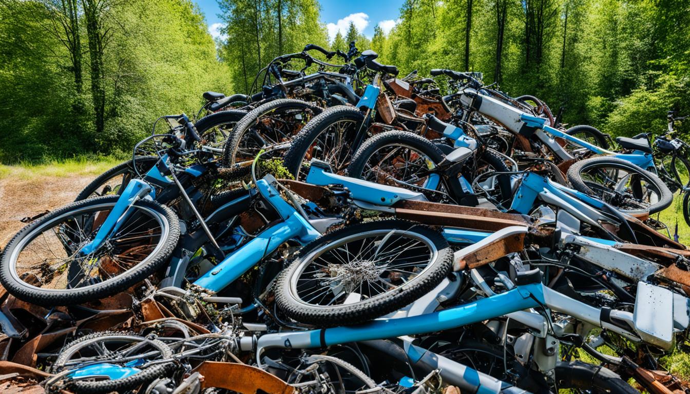 Wie man alte E-Bikes recycelt